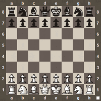 Correct chess board setup
